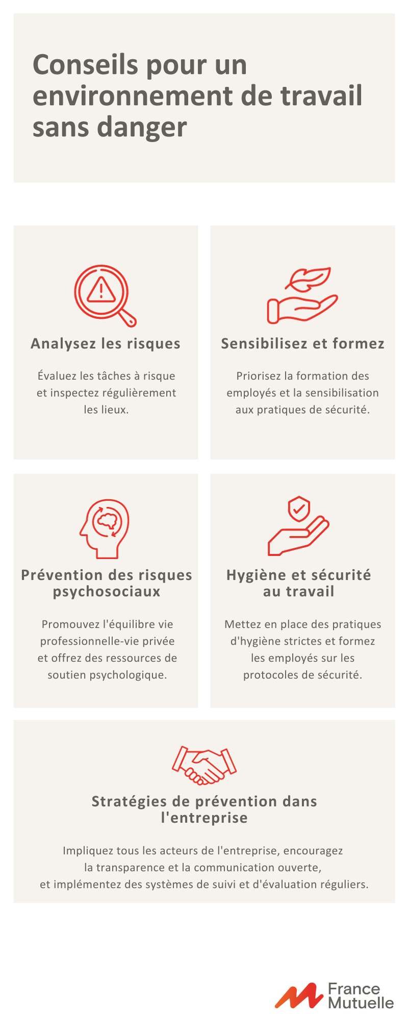 Identifier les dangers au travail: solutions & prévention